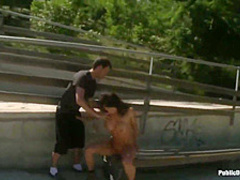 Gorgeous Franceska Jaimes Public Anal Fisting