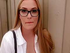 Tyler Steel And Sloan Harper In Curvy Glasses Chick Outdoor Sex