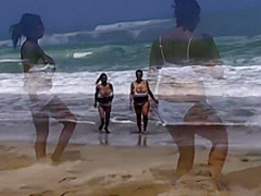 Ebony X 2 Having A Vacation In The Carribean Sea - Sunny Leone