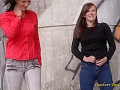 Outdoors Pee Compilation