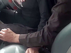 Sadaf Aunty, Outdoor Lap With A Big Disk