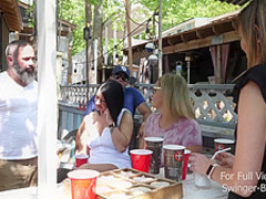 Sexy Outdoor Wife Swap