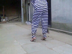 Chinese Prison Girl In Metal Bondage