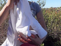 Sweaty Hiker Chick Hairy Armpits Flashing In Public With Viva Athena