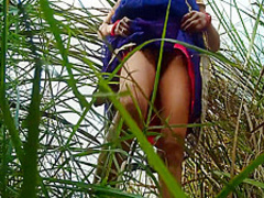 Village Outdoor Sex In Forest Natural Big Boobs Show In Hindi 6 Min