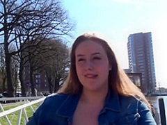 Blonde Chubby Girl Gets Fucked