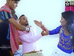 Indian Beauty Got Down And Dirty With Two Guys At The Same