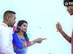 Indian Beauty Got Down And Dirty With Two Guys At The Same