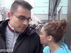 Gypsy Babe Is Having Steamy Sex In A Public Place And