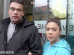 Gypsy Babe Is Having Steamy Sex In A Public Place And