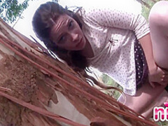Lesbian Nina Get Nude Showing Natural Tits And Shaved Pussy