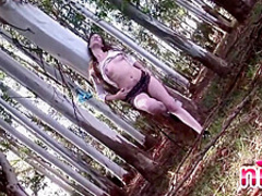 Lesbian Nina Get Nude Showing Natural Tits And Shaved Pussy