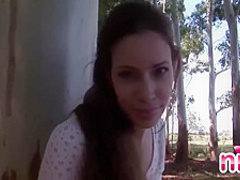 Lesbian Nina Get Nude Showing Natural Tits And Shaved Pussy