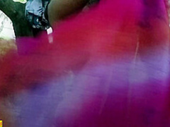 Indian Beautiful Maid Hot Sex At Open Garden!! Viral Sex