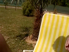 She Prefers To Fuck In The Backyard