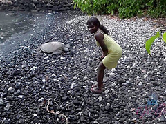 You Go To The Beach With Noemi Then You Fuck Her Ass With Noemie Bilas