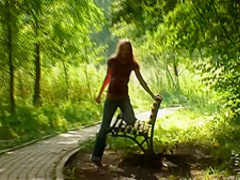 Ivana Fukalot sucks this cock outside