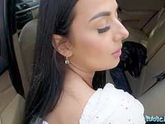 Shes A Sexy Hitchhiker With Great Tits And Ass With Appitite For Cock