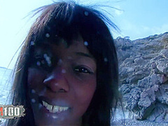 Kenya Diaw - Fierce Fuck On The Beach With The Beautiful Black