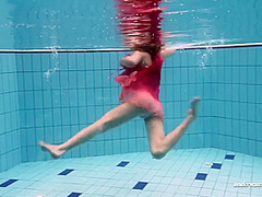 Duna Bultihalo Slutty Teen Swims And Strips