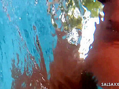 Underwater Jacuzzi Fuck - Salsaxxx
