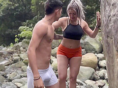 Milf And Her Boy Fuck In Public