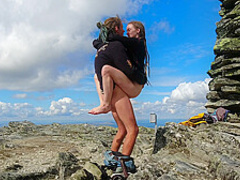 Sex On A Mountain Top In Norway