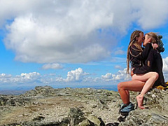 Sex On A Mountain Top In Norway