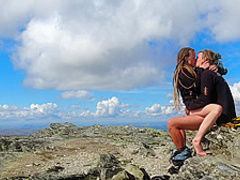 Sex On A Mountain Top In Norway
