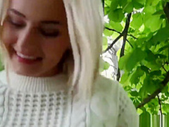Hot Amateur Eurobabe Aisha Gets Pounded In The Woods