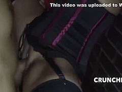 Whore Sexy Big Boob Fucked Bareback By Anal And Cremapied By His Friends Big Cocks 30