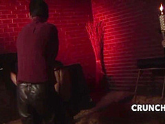 Whore Sexy Big Boob Fucked Bareback By Anal And Cremapied By His Friends Big Cocks 30
