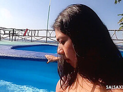 Latina Squirts while Fucked - Salsaxxx
