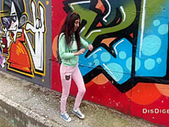 Pickup - Fucked A Beauty In The Bushes Risky Public Sex 20 Min