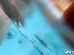 POV - Youre in a Jacuzzi and Sirena comes along - Salsaxxx