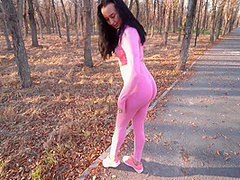 Fitness Girl Sucks For Money Outdoors 10 Min With Angelya G