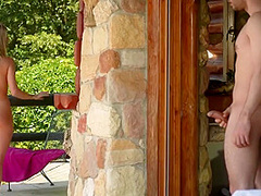 Candee Licious And Raul Costa In Deep Blowjob Blonde Seduced A Guy For Anal Sex