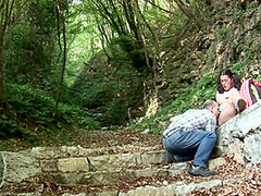 A Trip To The Mountains With My Horny Stepfather!