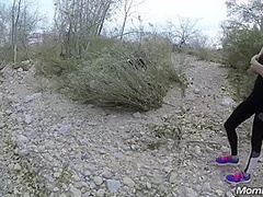 Hot Mom Needs Some Action In The Woods