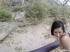 Hot Mom Needs Some Action In The Woods