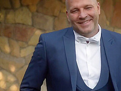 Skinny Bride Enjoys Double Penetration - Thomas Stone, David Perry And Candee Licious