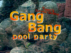 Gang Bang Pool Party - Tara&Jaelyn - Kin8tengoku