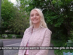 Reality babe public pussynailed outdoor 4 money in POV