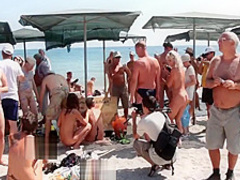 Ukraine nudism body painting