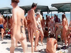 Ukraine nudism body painting