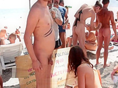 Ukraine nudism body painting
