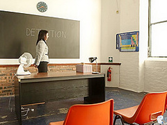 Faye in Strict Instructions - DownblouseJerk