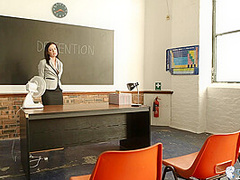 Faye in Strict Instructions - DownblouseJerk