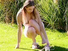 Shy Orgasmic Teen With Sylvie Sterling, Big T And Butt Cheeks