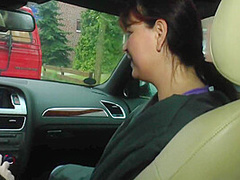 German Bitch Like Doing It In Car